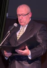 ON 5  Župan Matej Pečovnik je podal obširno poročilo uspehov in delovanja občine Nazarje v preteklem in tekočem letu IMG_7558.JPG F Jože Miklavc